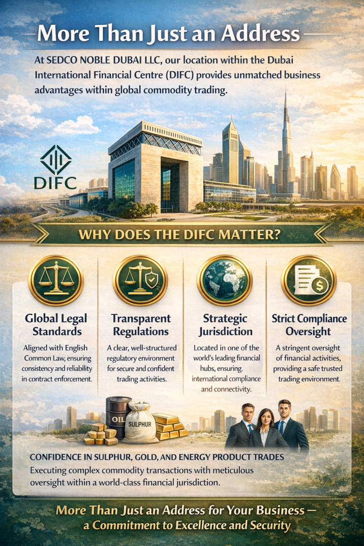 The Strategic Advantage of DIFC: Why Your Commodity Trade Finance Partner's Jurisdiction Matters