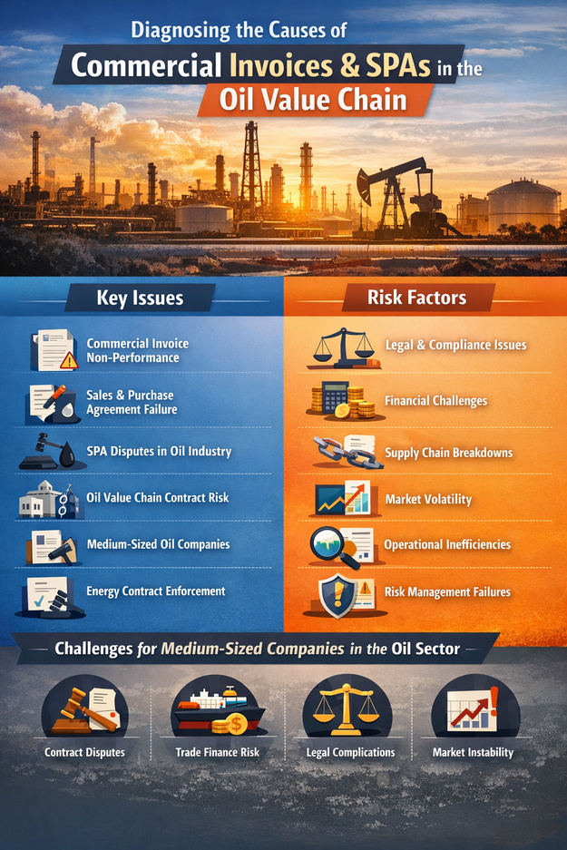 Diagnosing the Causes of Non-performance of Commercial Invoices (C.I.) and Sales and Purchase Agreements (SPA) Executed by Medium-Sized Companies in the Oil Value Chain